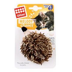 Gigiwi 猫用 インタラクティブなおもちゃ 鳴くおもちゃ ハリネズミです