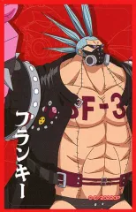 【中古】食玩 ステッカー・シール フランキー/縦・背景線画 「ONE PIECE FILM RED デコステッカーガムつき」