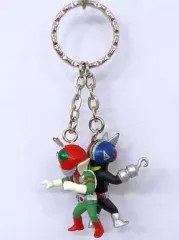 【中古】キーホルダー・マスコット(キャラクター) 仮面ライダーV3＆ライダーマン 仮面ライダーファイティングダブルライダーキーホルダー 「仮面ライダーV3」