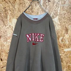 90's NIKE銀タグXL相当 裏起毛スウェット トレーナービックサイズ