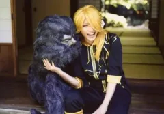 【中古】生写真(男性) 伊崎龍次郎(獅子王)/横型・膝上・座り・内番衣装・キャラクターショット/舞台「『刀剣乱舞』綺伝 いくさ世の徒花」ランダムブロマイド