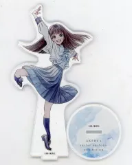 新品 3点 明日ちゃんのセーラー服 原画展 アクリルスタンド 中間服 夏服 冬服 明日ちゃんのセーラー服展 アクリルスタンド(明日小路 中間服