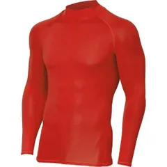 アンダーアーマー UNDER ARMOUR UAヒートギア アーマーモック ロングスリーブ 1358577 600 アンダーシャツ コンプレッションシャツ インナートップス レッド