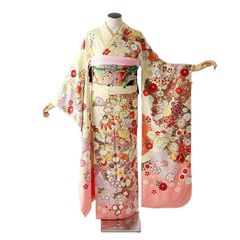 振袖 身長152-167cm 青 bl-043 - メルカリ