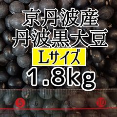 丹波黒大豆 1.8kg Lサイズ 京丹波産 令和6年産 新豆
