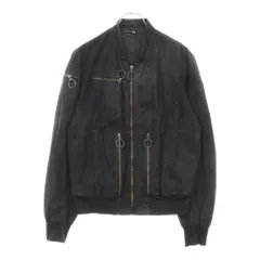 HELMUT LANG (ヘルムートラング) 00s ARCHIVE 本人期 マルチリングジップ レザージャケット アウター アーカイブ ブラックのサムネイル