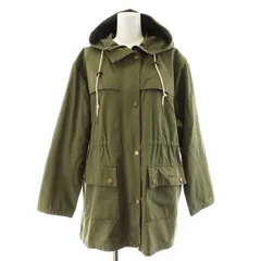 バブアー Barbour ジャケット フード コットン 34 S カーキ /AN42のサムネイル