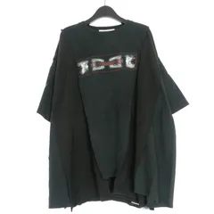ディスカバード DISCOVERED TOOL リメイクTシャツ プリント半袖カットソー F ブラック 黒のサムネイル