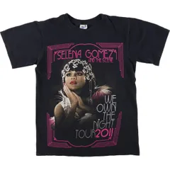 古着 SELENA GOMEZ セレーナゴメス バンドTシャツ バンT メンズM相当 /eaa566517 古着 SELENA GOMEZ セレーナゴメス バンドTシャツ バンT メンズM
