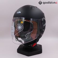 ZOLTAR　イージーウェーブ3 スポーツジェット MATT BLACK　Lサイズ※女性・こどもベース　ジェットヘルメット