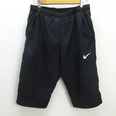 G■ナイキ/NIKE クロスクォーターパンツ/ ウーブン 3/4 パンツ DM6624-011【XL】黒/men's/3【中古】■