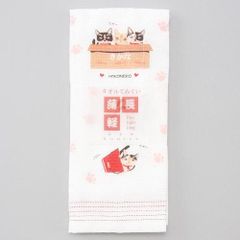 布ごよみ 箱猫 うすい かるい ながい 手ぬぐいタオル 今治の日本製