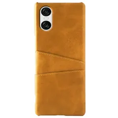 Xperia 10 VI ケース SO-52E カード収納 レザー スマート ケース 【Color】キャメルのサムネイル