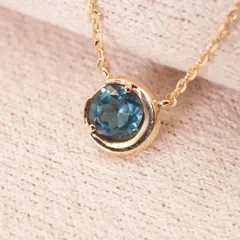 現行 スタージュエリー ムーンセッティングL ネックレス ダイヤ0.14 K18 STAR JEWELRY スタージュエリー ムーンセッティングネックレス