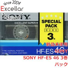 SONY HF-ES46 カセットテープ SONY カセットテープ HF-X 46 ジャンク4本セット - メルカリ
