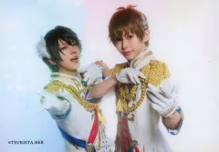 【中古】生写真(男性) 佐藤友咲(水無月涙)・佐藤智広(神無月郁)/横型・上半身・キャラクターショット/2.5次元ダンスライブ「ツキウタ。」ステージ第14幕「Rabbits Kingdom Resurrection」トレーディングブロマイド