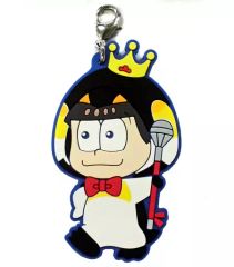 [중고]키홀더·마스코트(캐릭터) 오소마츠(엠펠러 펭귄) 치캬와와! 러버 마스코트