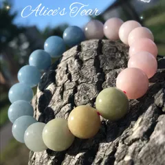 ♤ ♣︎ モルガナイト ♧ ♠︎ 新④月の誕生石★緑柱石ブレスレット☆天然石C12146