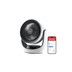 【節電対策・熱中症対策】SwitchBot サーキュレーター 静音 首振り Alexa - コードレス スイッチボット 扇風機 ~30畳 DCモーター 省エネ 充電式バッテリー搭載 無段階風量調整 リモコン付き 梅雨対策 0