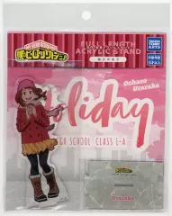 【中古】アクリルスタンド・アクリルパネル 麗日お茶子 全身アクリルスタンド(休日) 「僕のヒーローアカデミア」 アニメイト限定