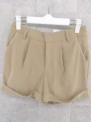 ◇ nano universe ナノユニバース ロールアップ ショート パンツ S ベージュ　 *  【1002800147953】のサムネイル