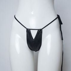 黒猫ふんどし　ハーフビキニモデル　レザー　ユニセックス