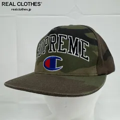 Supreme×Champion/シュプリーム×チャンピオン【14AW】5-Panel Camo Cap 5/パネル キャップ/帽子/カモフラ