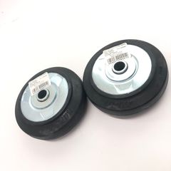 ナンシン キャスター 車輪 VS-100 ゴム 車輪径100mm Ｍ0610J