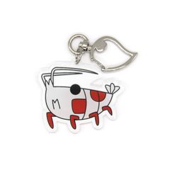 レッドビーシュリンプ　アクリルキーホルダー