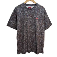 【美品】サイズ【L】シュプリーム Supreme 21AW Small Box Tee Navy Floral Cards ス モールボックスTシャツ　　 8065000193680