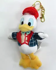【中古】バッジ・ピンズ ドナルドダック プラッシュキーチェーン(クリスマス2022) 「ディズニー」 ディズニーストア限定