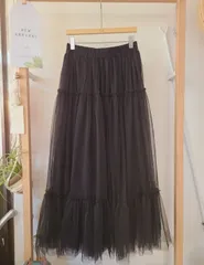 チュールロングスカート♡韓国服