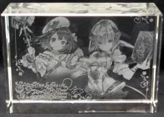 【中古】文房具その他 [単品] ソフィー＆プラフタ 特大クリスタルペーパーウェイト 「PS4/PS3/PS Vitaソフト ソフィーのアトリエ ～不思議な本の錬金術士～ コレクションボックス」 同梱特典