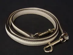 ■美品■ COACH コーチ レザー ショルダーストラップ バッグ用 肩掛け 斜めがけ レディース アイボリー系 DA1684