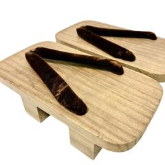 特産 会津桐下駄 大松屋 中古現状品 伝統 ゲタ サイズ 24 × 12.5 cm