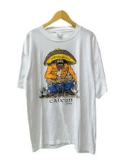 US古着 Tシャツ 半袖 フロントプリント メキシコ  XL ホワイト/027