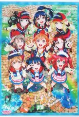 [중고] 태피스트리 Aqours B2 태피스트리 [러브라이브! 선샤인!! The School Idol Movie Over the Rainbow] 극장 상품