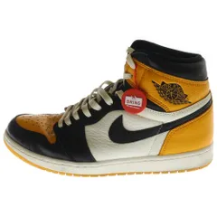 NIKE (ナイキ) AIR JORDAN 1 RETRO HIGH OG Taxi 555088-711 エアジョーダン1 タクシー ハイカットスニーカー イエロー/ブラック US10/28.0cm