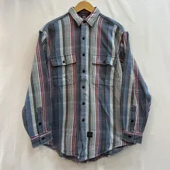 vintage RRL 90s 三ツ星タグ ヘビー ネルシャツ USA 90s RRL L/Sネルシャツ ダブルアールエル ラルフローレン 三ツ星