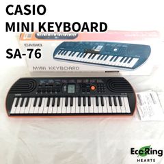 CASIO カシオ SA-76 ミニ キーボード 電子ピアノ 箱つき 【送料無料】 MID