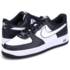 [ナイキ] AIR FORCE 1 07 BLACK/WHITE-BLACK DV0788 001 28.0cm(MENS 10.0) [並行輸入品] [ブラック/ホワイト/ブラック] [28.0 cm]