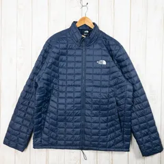 【Men's XL ネイビー系】 The North Face ( ザ・ノースフェイス ) サーモボール エコ ジャケット Thermoball Eco Jacket 欧米規格モデル 化繊ダウン ウェア トップス アウター ジャケット 化繊イン