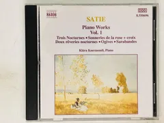 CD SATIE Piano Works Vol.1 サティ ピアノ曲全集 / Klara Koermendi NAXOS U01