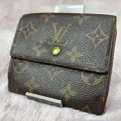 LOUIS VUITTON ルイヴィトン モノグラム 折財布 Wホック 三つ折り財布 ウォレット メンズ レディース ユニセックス B-064