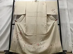 平和屋着物■訪問着　友禅　作家物　枝花文　暈し染め　正絹　逸品　CAAS1542xe