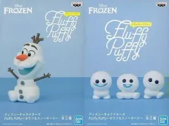 【中古】フィギュア 全2種セット 「アナと雪の女王」 Fluffy Puffy～オラフ＆スノーギース～