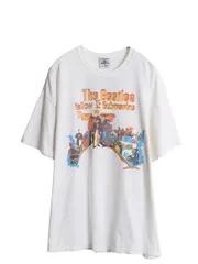 【お得なクーポン配布中!】 00s ビートルズ イラスト プリント Tシャツ メンズ XL オールド オフィシャル バンド ロック Yellow Submarine グラフィック 大きいサイズ