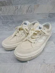 ◇ Θ VANS ヴァンズ v3830sc スニーカー シューズ サイズ24.5㎝ ライトベージュ系 レディース P  【1409090018763】