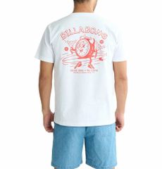 2025春夏 新品【BILLABONG/ビラボン】TIME Tシャツ WHT メンズ BF01A205