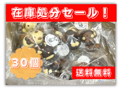 【訳あり激安】ファンシー動物クッキー30個（2個✕15袋）セット☆★送料無料★☆